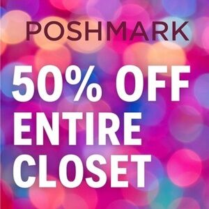 Entire Closet is 50% off!